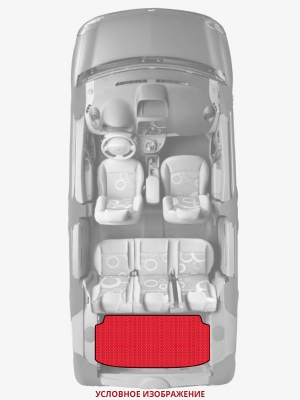 ЭВА коврики «Queen Lux» багажник для BMW 3 series Touring (F31)